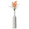 Uniquewise Decorative Contemporary Floor Vase White Carved Divot Bubble Design with Tall Neck, 26 Inch QI004180.S - alternate 1